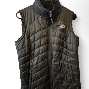 The North Face Black Quilted Shell Vest
